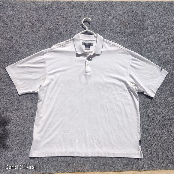 Nike Other - Nike Golf Polo Shirt Size L Mens Dri-Fit Short Sleeve Sport White XL